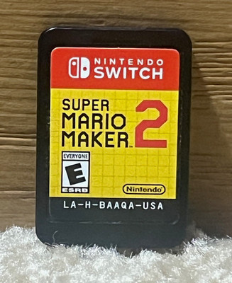 Super Mario Maker 2 For The Nintendo Switch Authentic Tested and Working