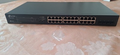 TP-Link T1600G-28PS JetStream 24-POE, 28-PORT-GIGABIT-SMART-SWITCH, 4 SFP-Slots