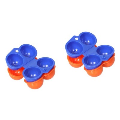  2 Pieces Eier Halterung Aufbewahrungsbox Für Eierhalter Eierträger