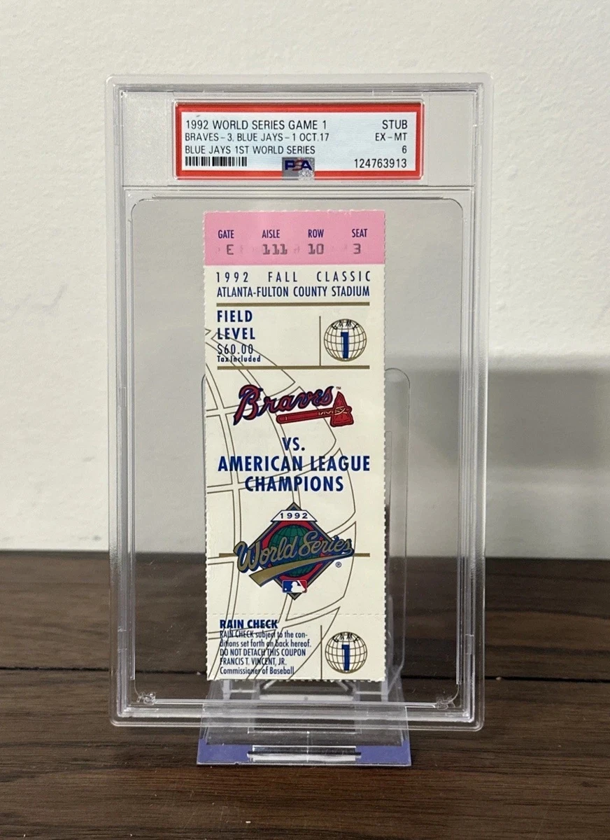 Toronto Blue Jays Baseball 1992 Vintage Sports Memorabilia for