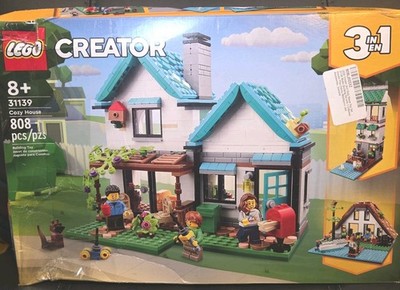 LEGO Creator 3 in 1 Cozy House #31139 -Opened Taped Damaged Box Inner Sealed Pck