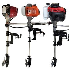 Motore Barca Benzina Olio 4 Tempi 2HP 4HP Motore Fuoribordo per Barca 2 Tempi Nuovo