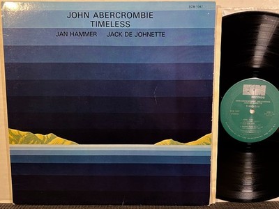 JOHN ABERCROMBIE Timeless LP ECM 1975 Jazz RL LUDWIG JACK DE JOHNETTE JAN HAMMER