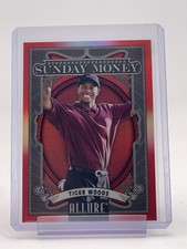 TIGER WOODS 2026 UPPER DECK ALLURE GOLF SUNDAY MONEY RED #SM-1 Q1241