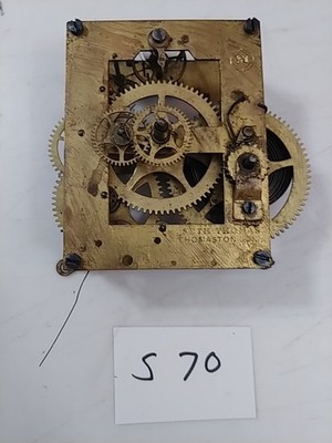 SETH THOMAS  MARINE LEVER SHIP'S CLOCK MOVEMENT