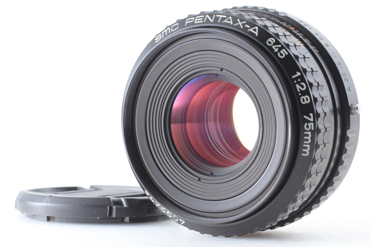 MINT w/ cap] SMC Pentax A 645 75mm F2.8 Lens for 645 645N