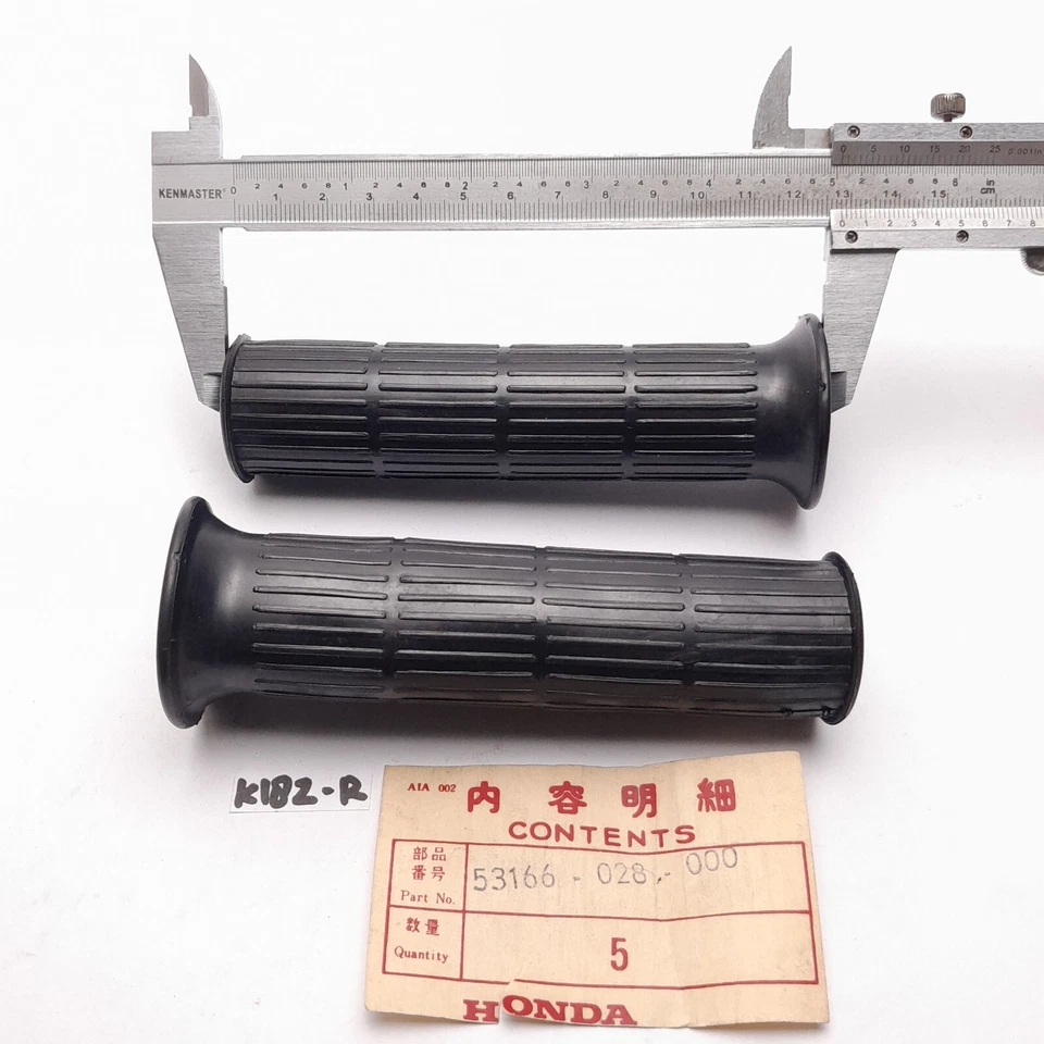 Rubber Grips For Honda S90 S110 CT90 CB100 CB125 CL90 CL100 CL125 CA160 CA175 - Изображение 2 из 4