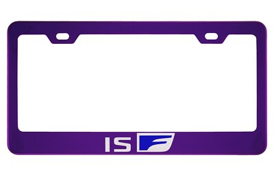 #ad #ad Purple License Plate Frame for ISF IS F $15.50