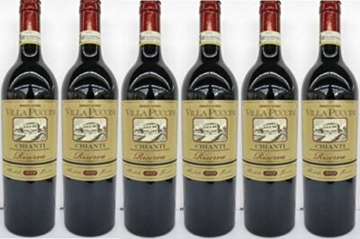 12x VILLA PUCCINI CHIANTI RISERVA 0,75l - Italien - Wein - Rotwein -