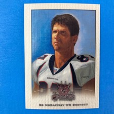 Ed McCaffrey 2002 Donruss Gridiron Kings Card #25 NFL Denver Broncos