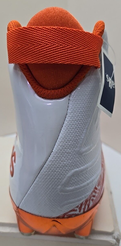 Adidas Men's Freak X Carbon Mid Football Cleats; White/Orange Size 16 - Picture 13 of 19