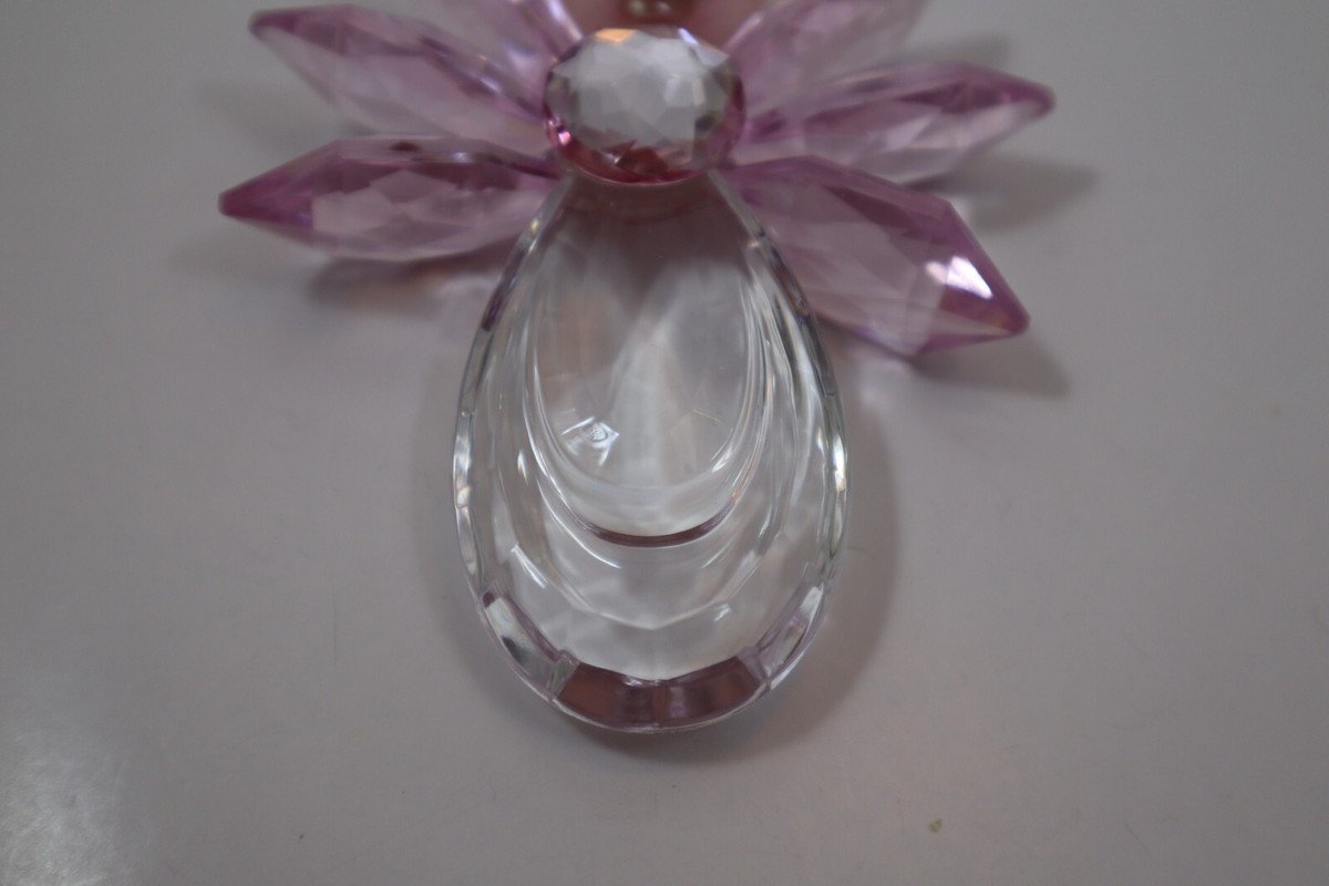C4 Pink Pearl ANGEL Crystal Expressions ORNAMENT sun catcher Ganz