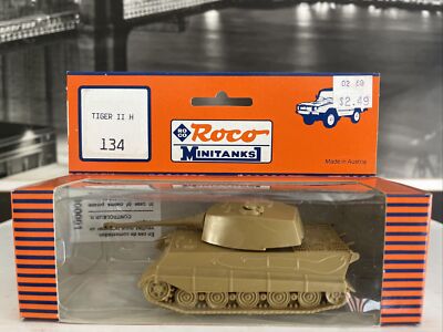 Roco Minitanks / (NEW) 1/87 WWII German MK VI King Tiger II (H