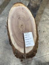 Black Walnut Cookie Slab 2333, live edge slab, unfinished, free shipping