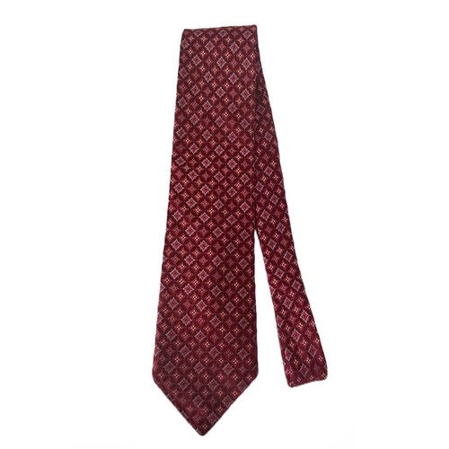 Cravatta Robert Talbott Best Of Class Nordstrom seta rossa cucita a mano made in USA 60”x4” - Foto 2 di 7