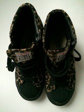 Vision Street Wear Hi Sneakers Leopard EUR 36,5 UK 3,5