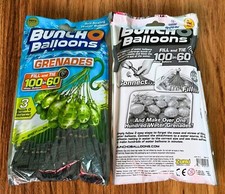 NEW ZURU Bunch O Balloons Rapid-Fill Green Water Balloons