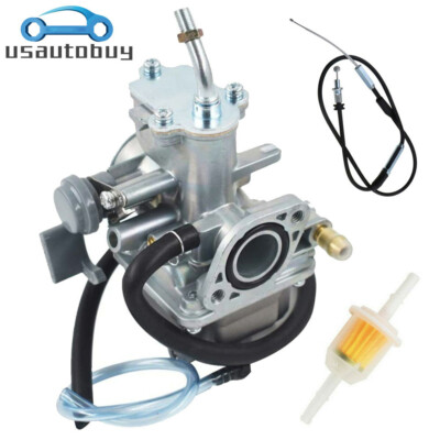 Carburetor +  Throttle Cable for Yamaha Raptor 80 YFM 80 R W ATV Carb 2002~2008