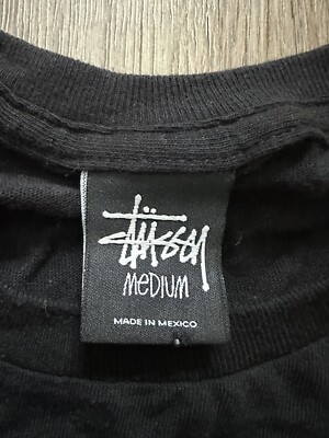 Vintage Y2K Stussy Old School Since Day One George Washington T