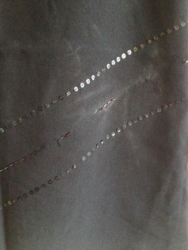 Red Herring 12 ladies black skirt with sequins - Picture 2 of 12