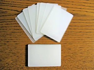 100 LAMINATING LAMINATOR POUCHES BUSINESS CARD SIZE