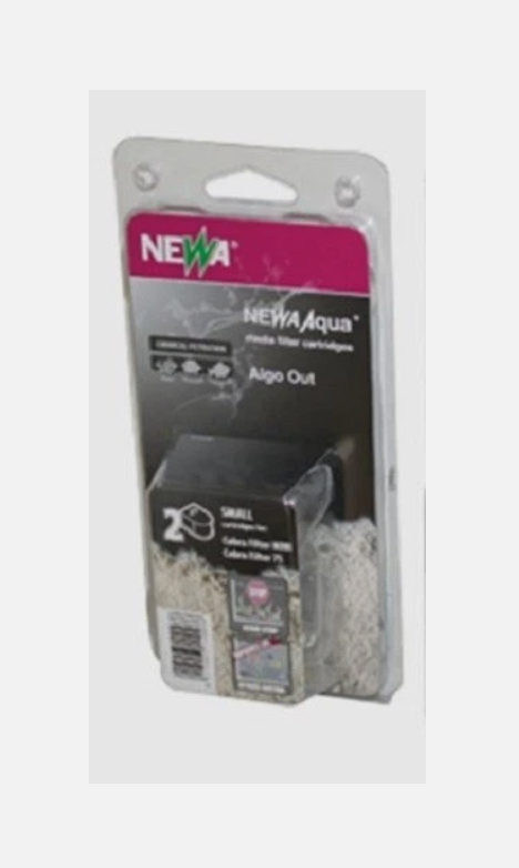 NEWA Algo Out Media Filter Cartridges Nitrate Removing Cobra Duetto SMALL *2Pack