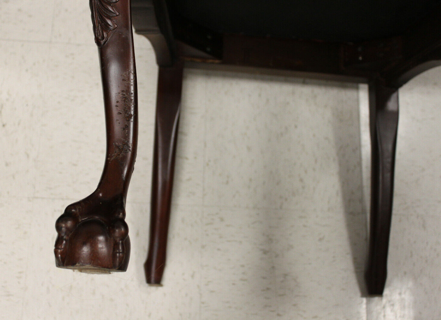 8 Classic Chippendale Style Mahogany Ball & Claw Dining Chairs