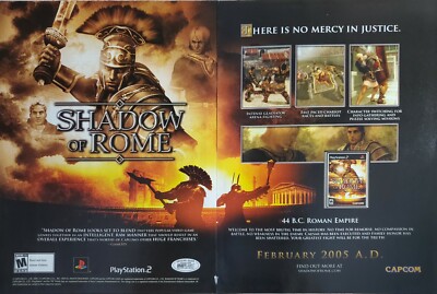 【非売品】シャドウオブローマ　PS2販促ポスターB2 非売品】シャドウオブローマPS2販促ポスターB2