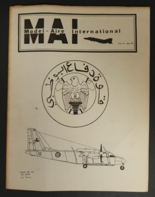 Model Aire International Magazine Book Vol 2 No 10 Ted Koppel Cover Art Planes