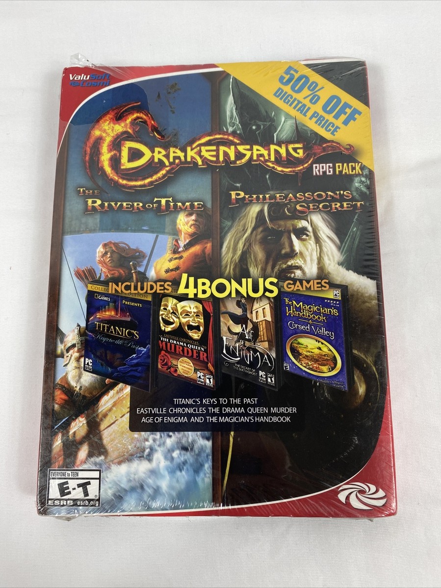 Drakensang Complete RPG Saga River of Time New PC Game | eBay