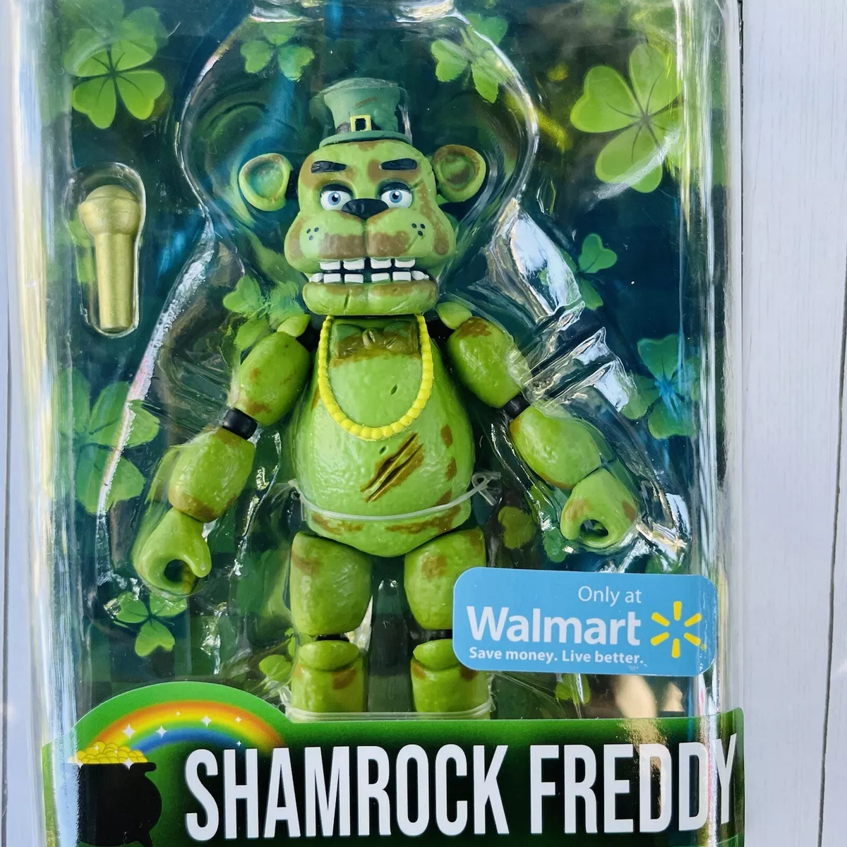  Funko Pop! Five Nights at Freddy's - Shamrock Freddy (Walmart  Exclusive) : Toys & Games