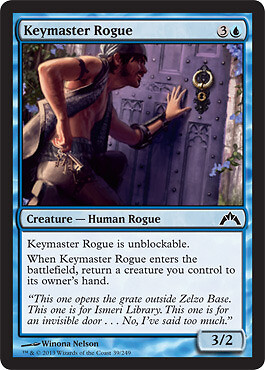 MTG - Keymaster Rogue - Foil Gatecrash