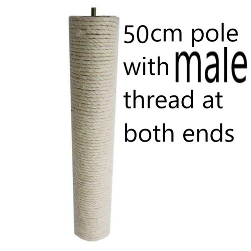 New Cat Tree Scratching Post All SISAL Wrapped Poles or Screws Replacement Parts - Picture 32 of 45