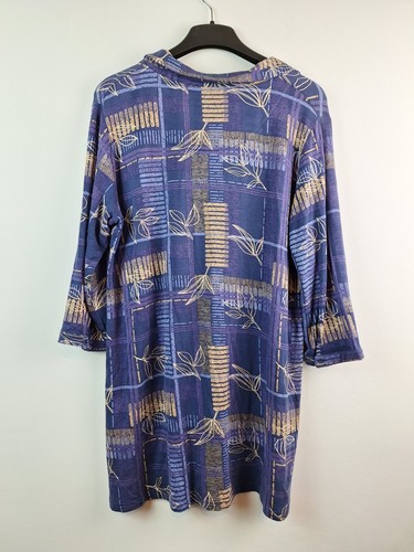 Isle Ladies Size Large Printed V-neck Dress New - Picture 7 of 10