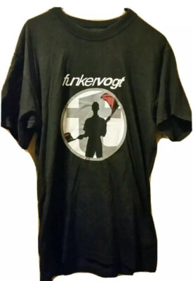 Funkervogt Funker Vogt Tour shirt M EBM Sammler VNV Ebb Krupps 242 Covenant RAR