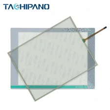 For GEFRAN GF-VEDOML-104CT-VW0-00-00-G F045413 Touch Screen Panel Glass +Overlay