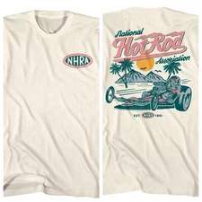 National Hot Rod Association Adult T- Shirt 1951 Tropical Race SM - 5XL