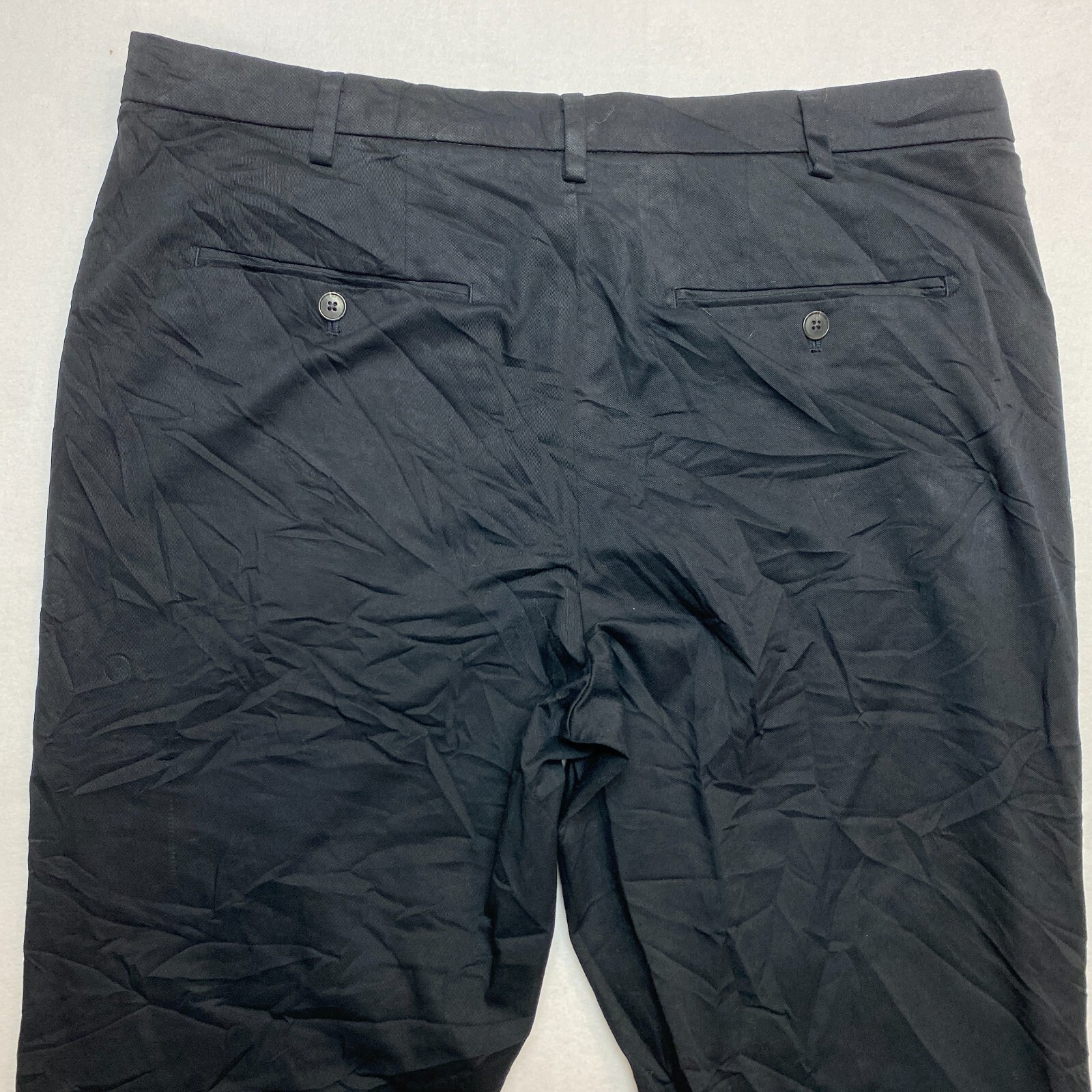 Uniqlo Pants Mens 36 Black Straight Leg Stretch Lightweight thumbnail 8