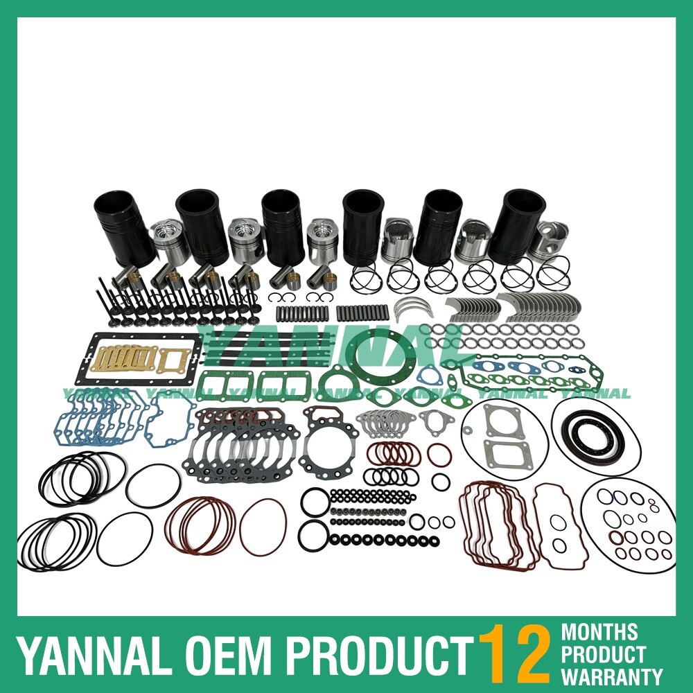 6D125 Overhaul Gasket Kit For Komatsu Engine Parts 6152-31-2113 | eBay