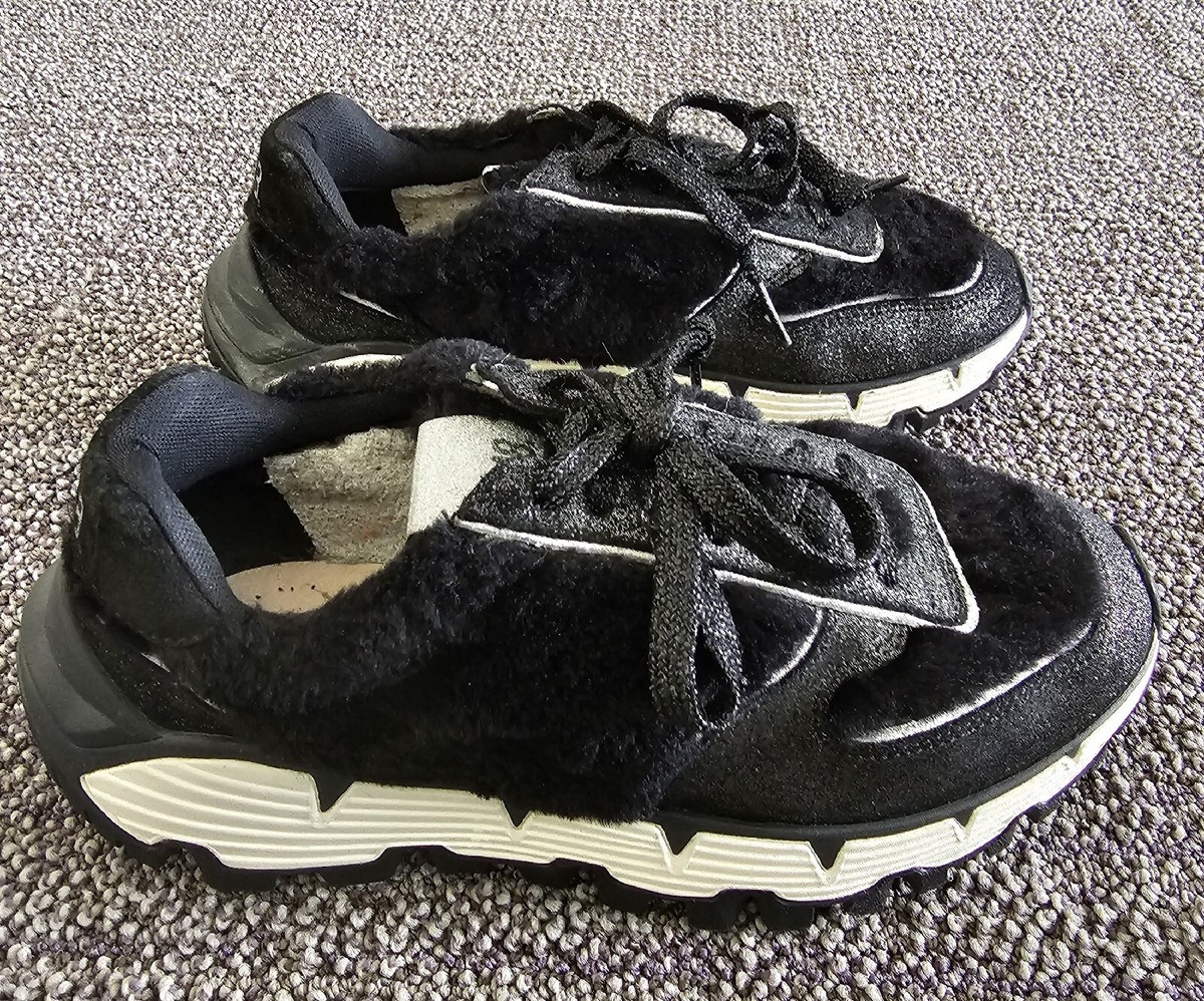 P448 Womens Euro 38 Jackson Low-Top Lace Up Vibram Sole Sneakers Made In  Italy