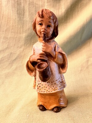 Vintage Choir Boy Figurine With Saxophone