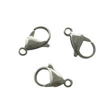 5 Stainless Steel 19x12mm 304 Grade Lobster Claw Clasps Bead Connector Findings