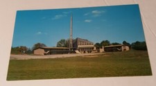 Vintage 1960s postcard First Christian Church Race Street Glasgow Kentucky