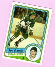 1984-85 Ron Francis #54 Hartford Whalers
