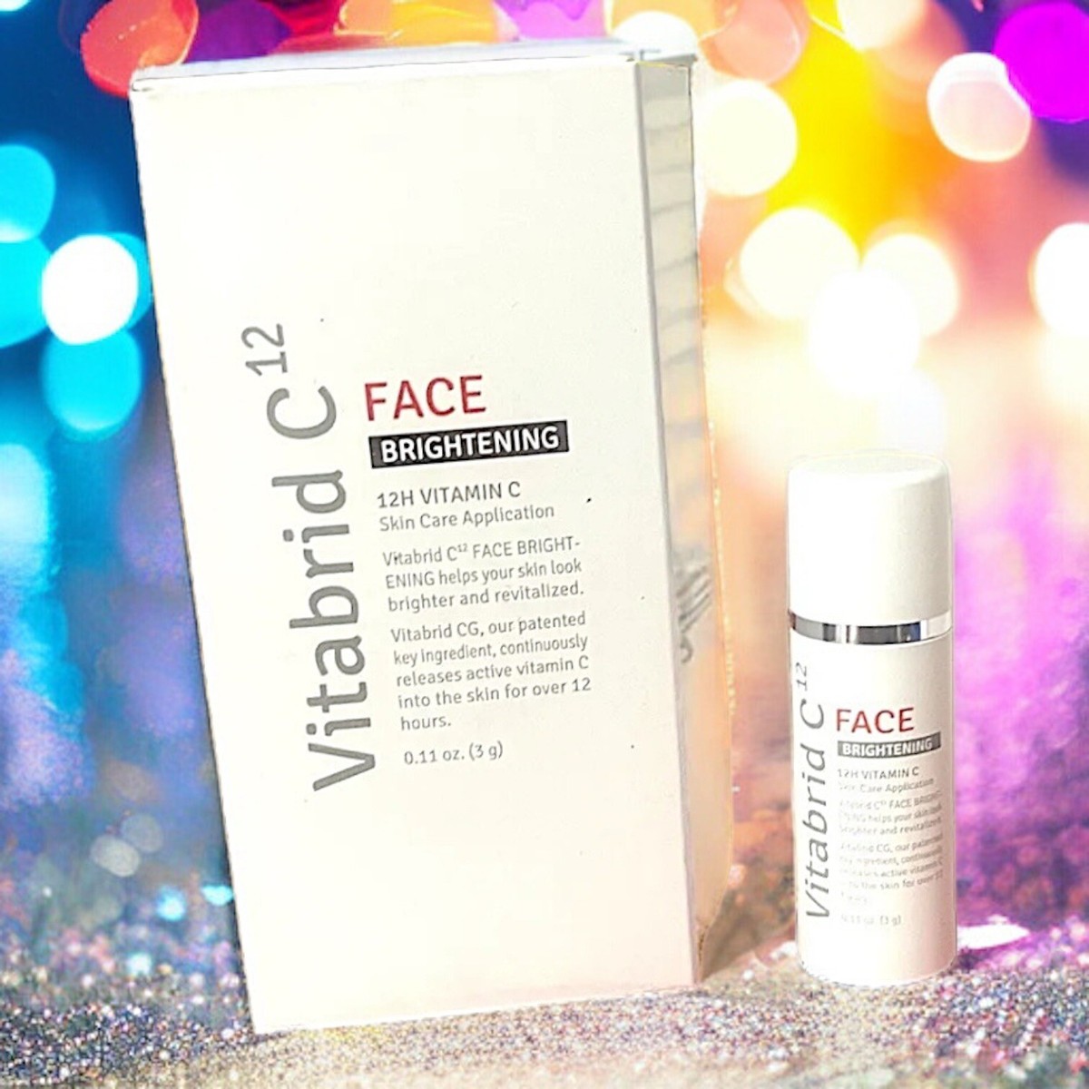 VITABRID C12 Face Brightening Powder 0.11 oz Brand New In Box MSRP