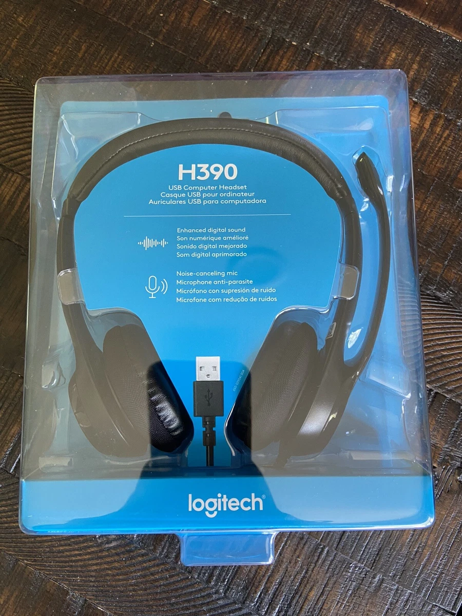 AURICULARES LOGITECH H390 NEGRO, LOGITECH