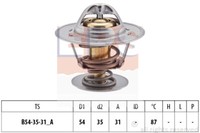 EPS Thermostat KüHlmittel Ohne Dichtung 87°C FüR VW Passat Variant Touran