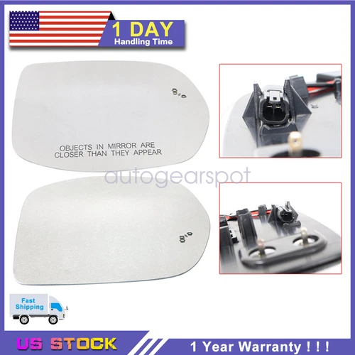 For Honda CRV 2017-2022 Passenger And Driver Mirror Glass Heated W/Blind Spot