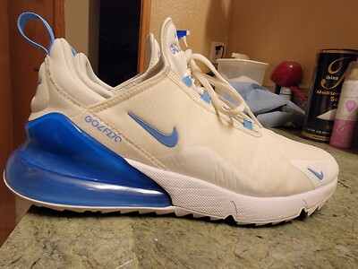 Nike Air Max 270 G Golf Summit White Coast Blue CK6483-101 Men's