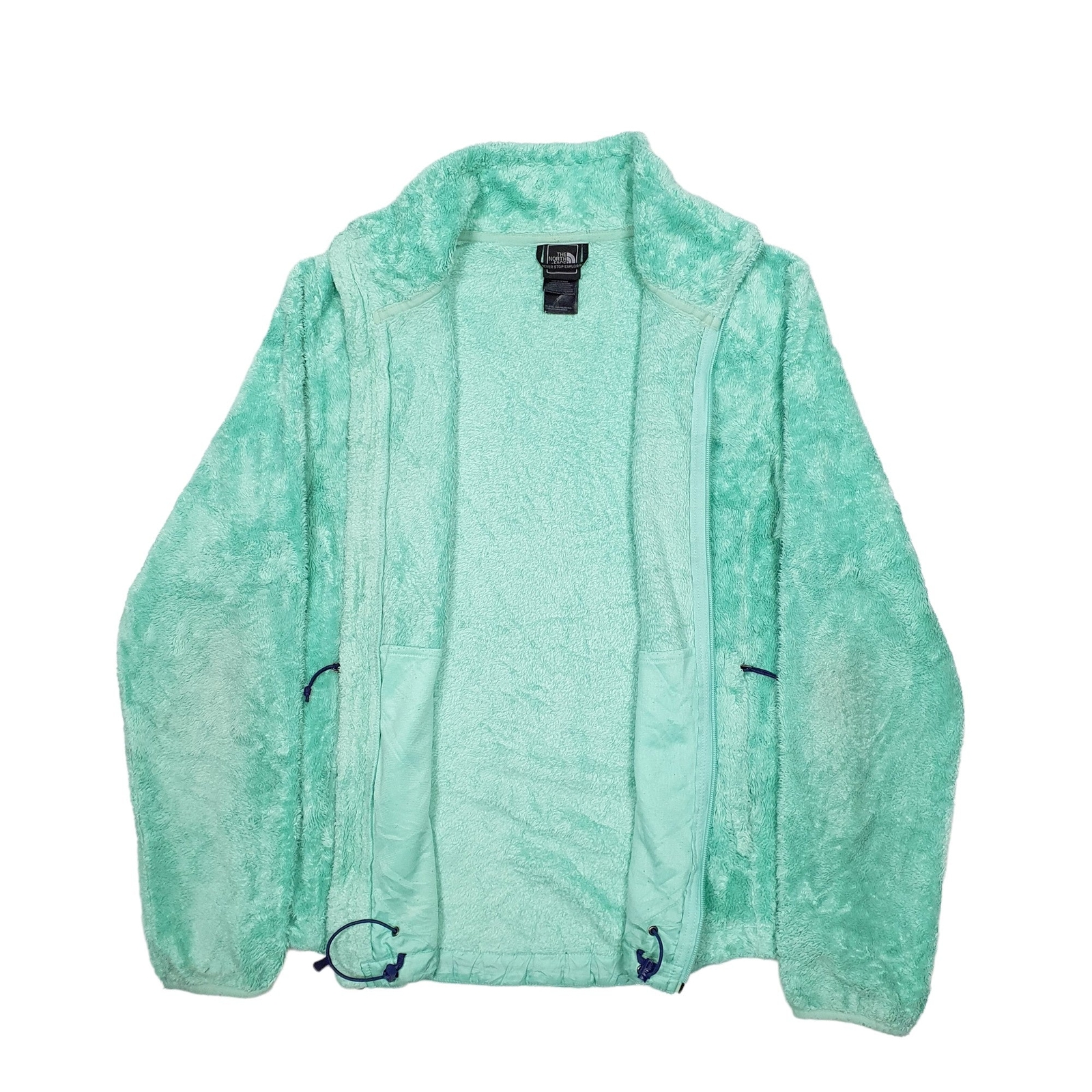 THE NORTH FACE Full Zip Polyester Fleece Jumper Womens M image 2